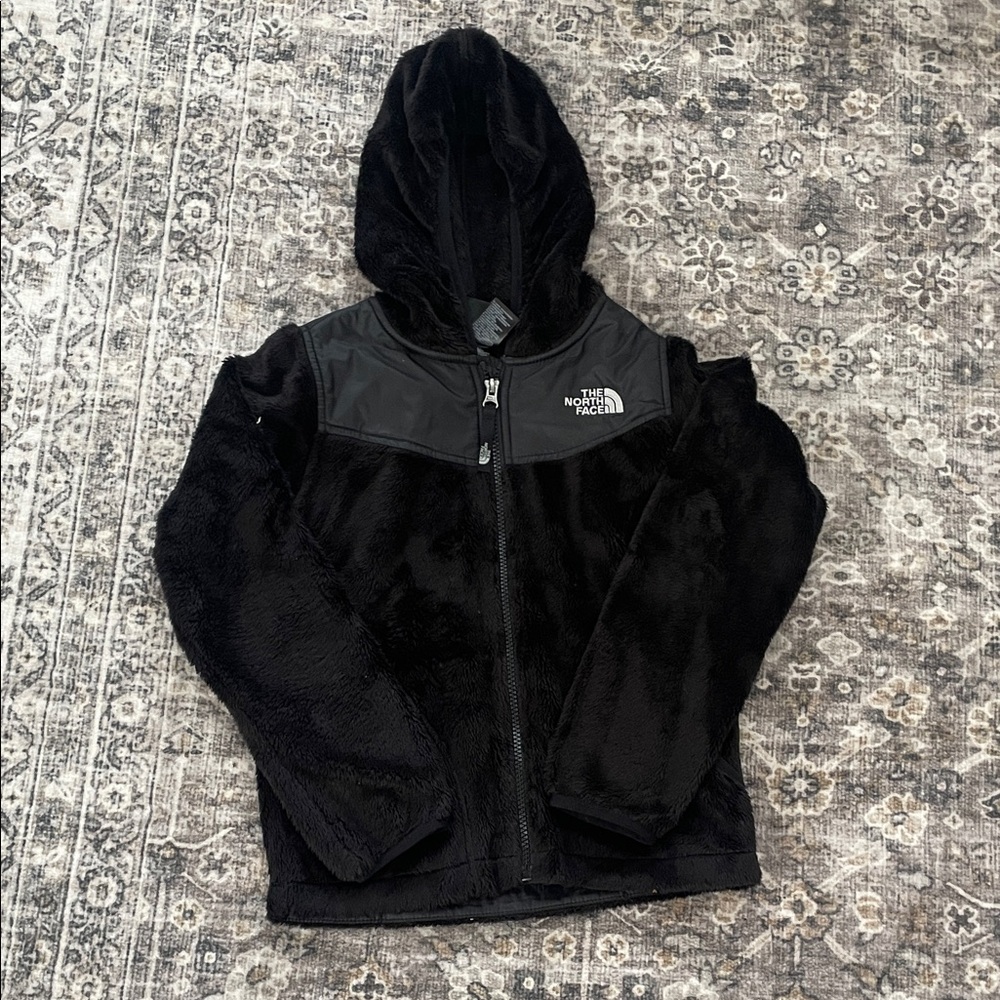 The North Face Black Hooded Fleece Jacket